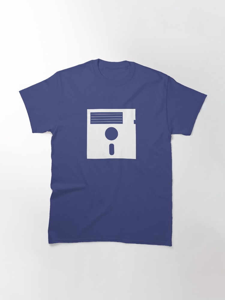 Alternate view of 5.25in Floppy Disk (Light) Classic T-Shirt