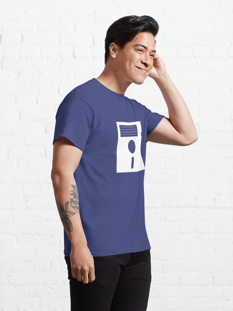 Alternate view of 5.25in Floppy Disk (Light) Classic T-Shirt
