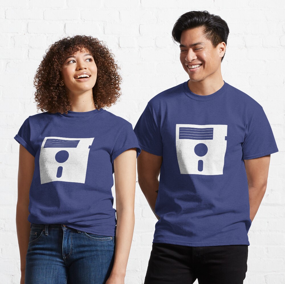 5.25in Floppy Disk (Light) Classic T-Shirt