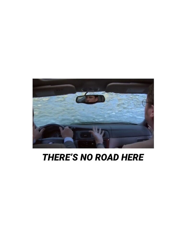 The Office Michael Scott Drives Into Lake "The Office - Michael Drives Into A Lake" iPhone Case for Sale by