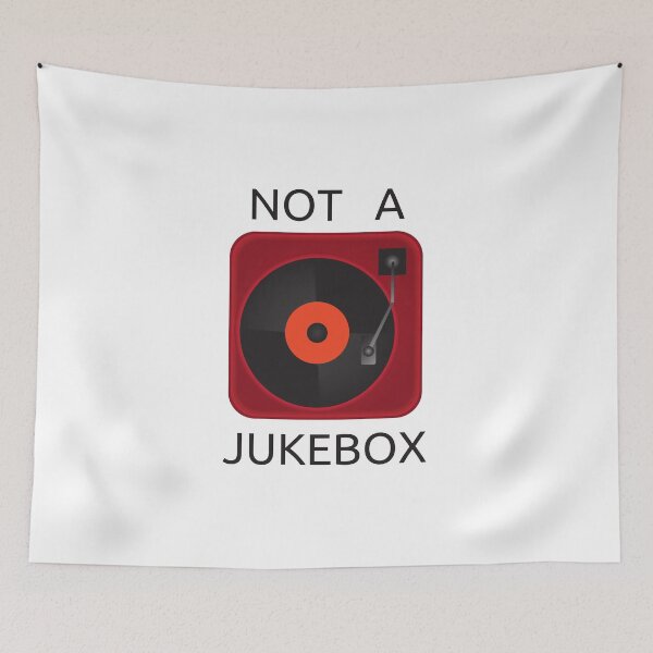 Item preview, Not a Jukebox DJ designed and sold by MySmugMugs.