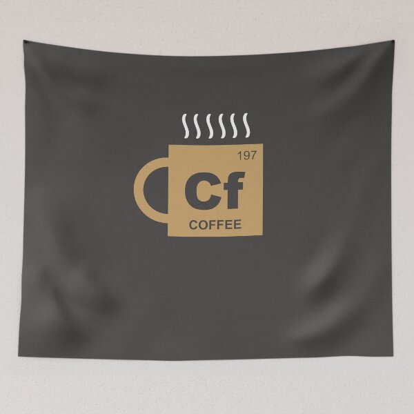 Item preview, CF 197 COFFEE PERIODIC TABLE ELEMENT designed and sold by danyc88.