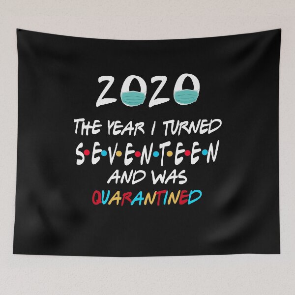 Item preview, 17th Birthday seventeen years old  2020 Quarantined funny Gift Idea Social Distancing  designed and sold by nourel.