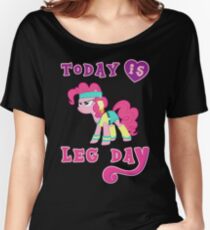 Heute ist Bein-Tagesgymnastik-Motivations-Pony-Eignung Baggyfit T-Shirt