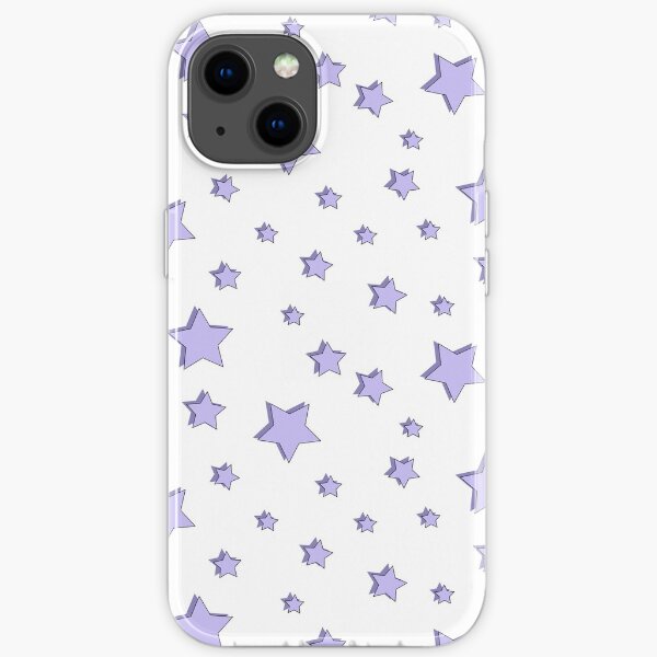 Pastell Purple Star Pack iPhone Flexible Hülle