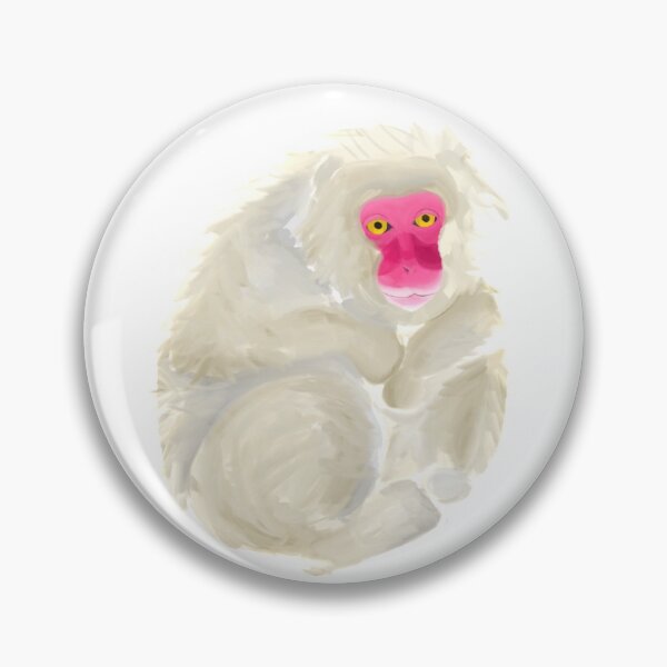 Snow monkey Pin