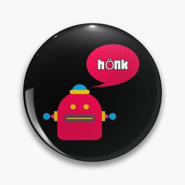 Item preview, Honk Robot Meme Speech Bubble designed and sold by at85productions.