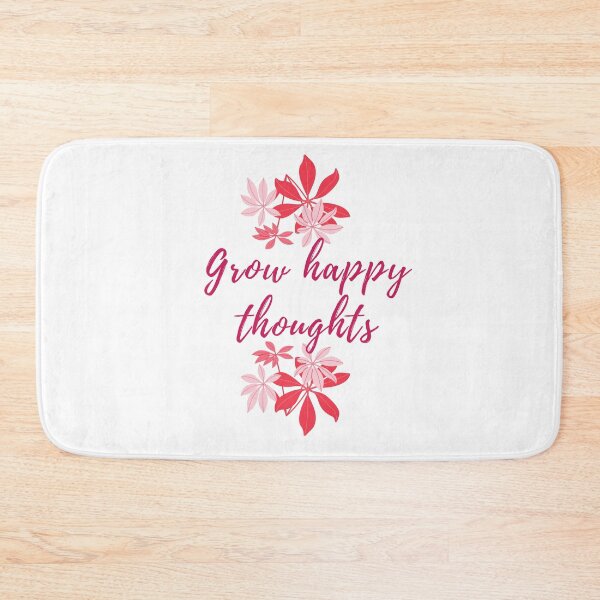 Item preview, Grow happy thoughts | Positive thinking | Positive affirmation designed and sold by TheSelfLoveClub.