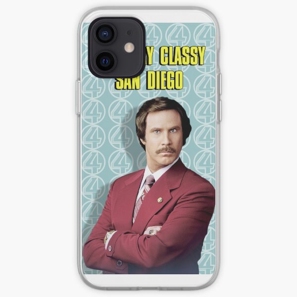 You Stay Classy San Diego, Ron Burgundy - Anchorman iPhone Soft Case