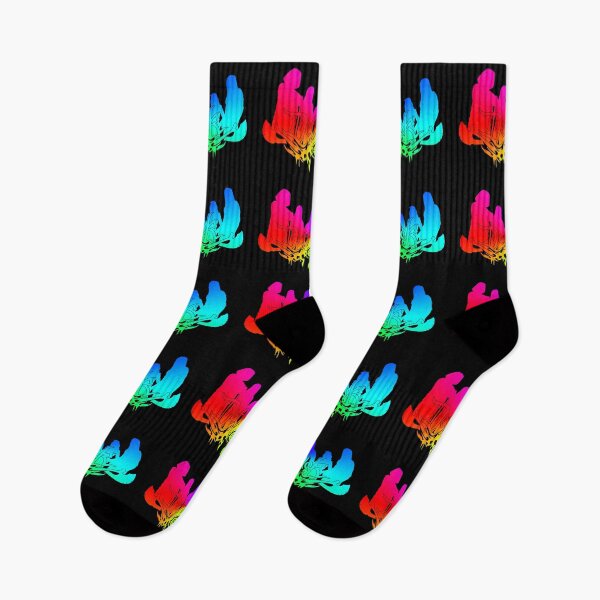 Item preview, Rainbow Dethklok Logo with Band Member Silhouette on Black designed and sold by gkillerb.