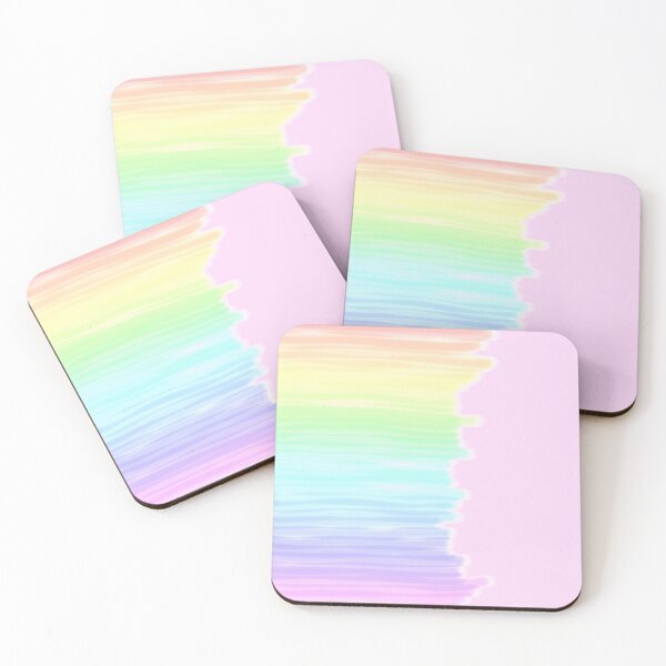 Item preview, Pastel rainbow watercolour  designed and sold by Melanie Jeyakkumar.