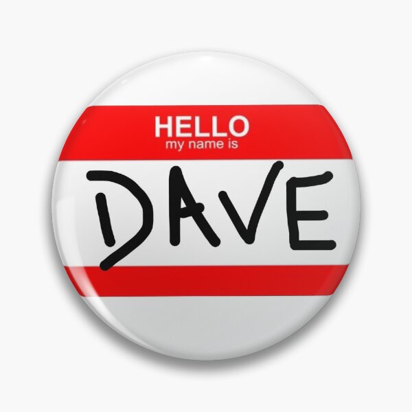 Item preview, Hello My Name Is Dave - The Office (U.S.) designed and sold by jeannieripley.