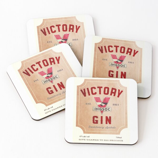 Item preview, victory gin 1984 by george orwell designed and sold by atlashall.