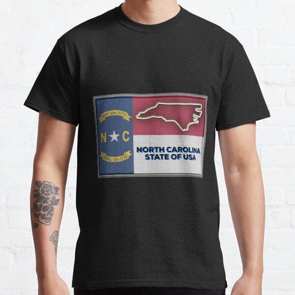 North Carolina State of The USA Classic T-Shirt