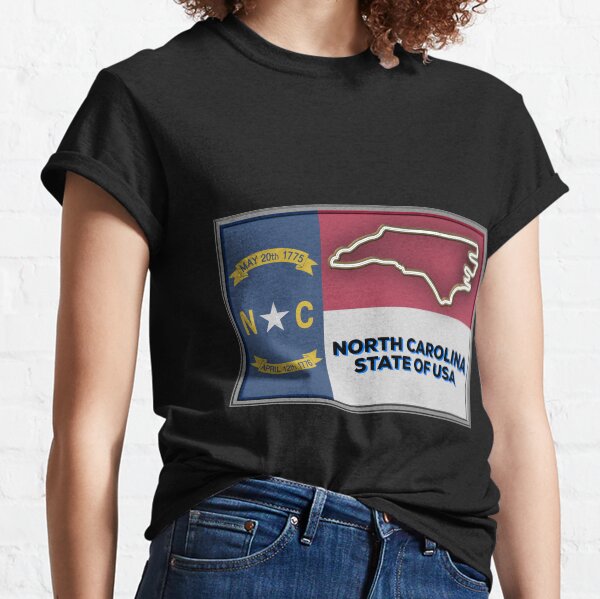North Carolina State of The USA Classic T-Shirt