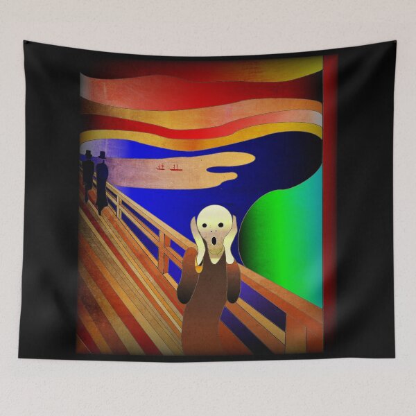 Item preview, The Scream By Edvard Munch - My Interpretation. designed and sold by OriginalDP.