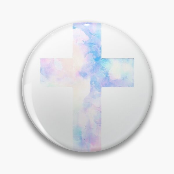 Item preview, Watercolor Cross designed and sold by Mads Made Designs.