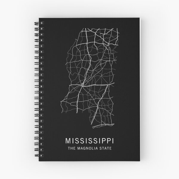 Item preview, Mississippi State Road Map designed and sold by clarkstpress.