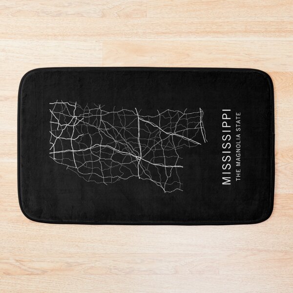 Item preview, Mississippi State Road Map designed and sold by clarkstpress.