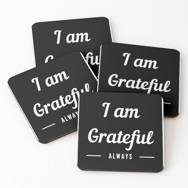 Item preview, Motivational - I am Grateful Always  designed and sold by Susan Pfrender.