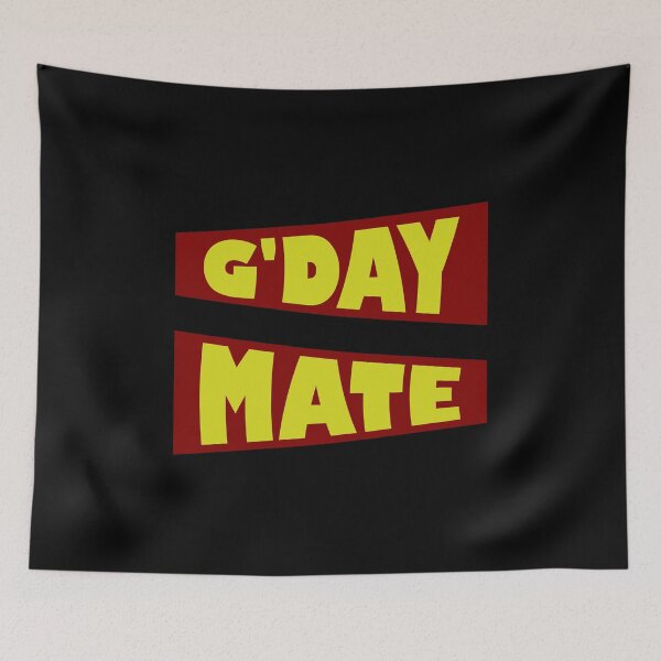 Item preview, G'Day Mate - How's Age? designed and sold by saechla.