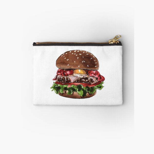 Item preview, Burger, burger, hamburger, food illustration designed and sold by Louis Firioss Gomez.