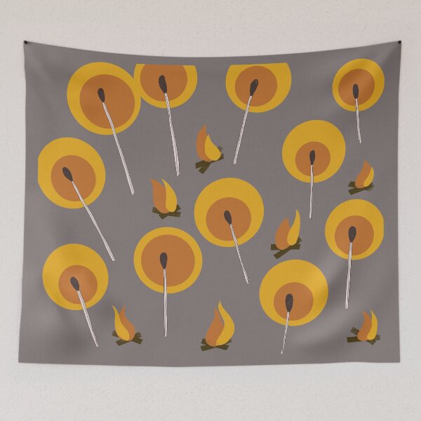 Item preview, matches on fire designed and sold by Pacesyte.