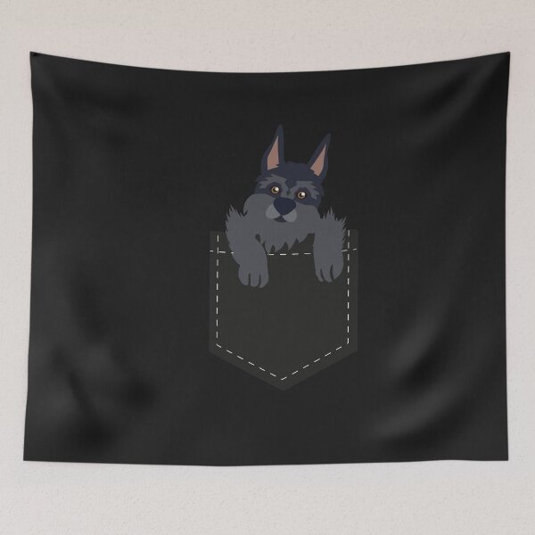 Artikelvorschau, riesenschnauzer In Ihrer Tasche Lustiges süßes Welpenliebhabergeschenk entworfen und verkauft von NabShirts ⭐⭐⭐⭐⭐.