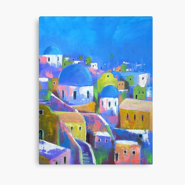 Santorini Canvas Print