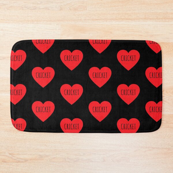 Item preview, I Love Cricket Heart  designed and sold by Vanover Designs.
