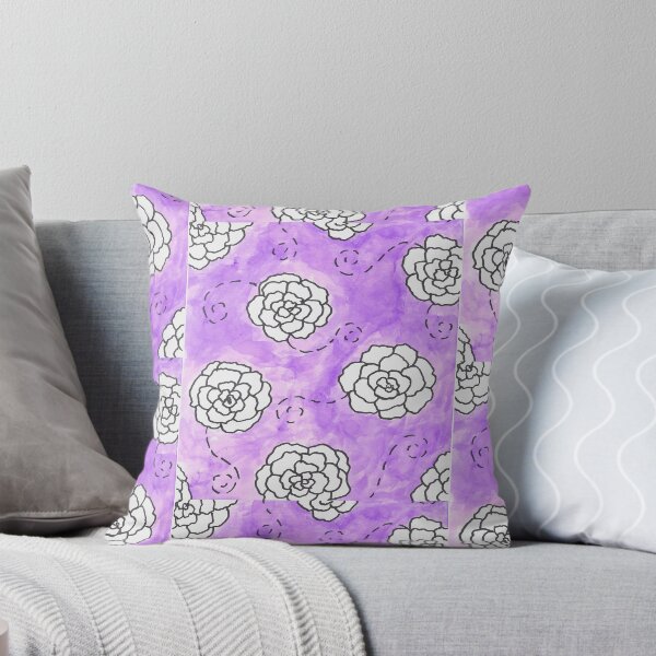 Item preview, Watercolor Purple Rose designed and sold by Sonali Schroder.