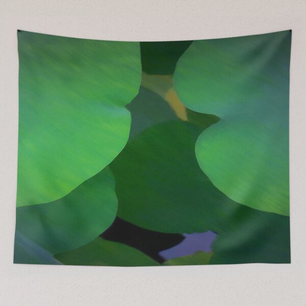 Item preview, Water Lilies Abstract Art Photo designed and sold by Stephen Chambers / The Pop Art Factory.