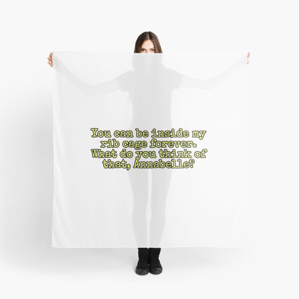 Item preview, Tormenting Annabelle Quote  designed and sold by Blackened Being.