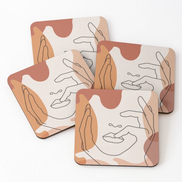 Item preview, COLOR BLOCK LINE FACES designed and sold by millamix.