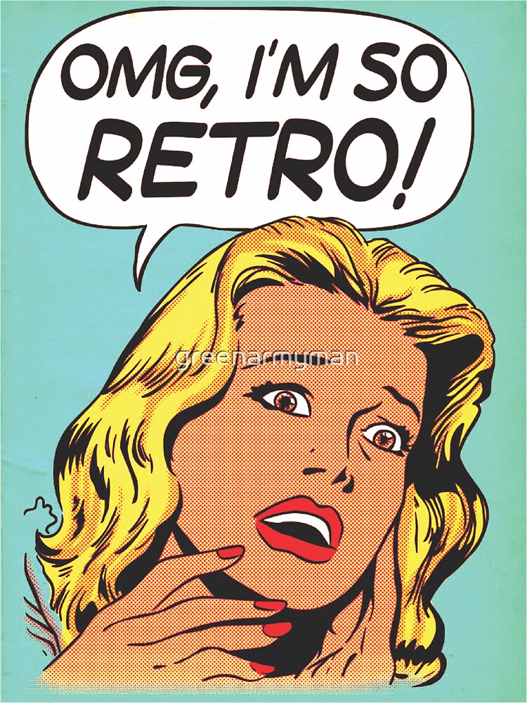 Thumbnail 3 of 3, Sticker, So Retro designed and sold by greenarmyman.