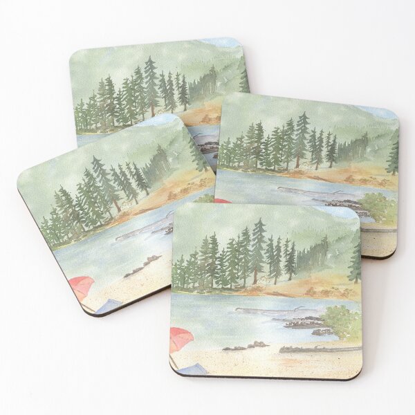Item preview, Lake Wenatchee State Park, WA designed and sold by Diane Hall Watercolors.