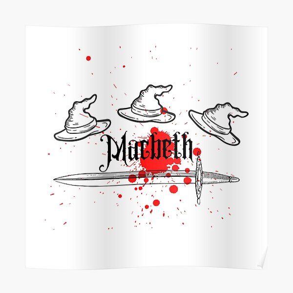 Poster Macbeth Redbubble