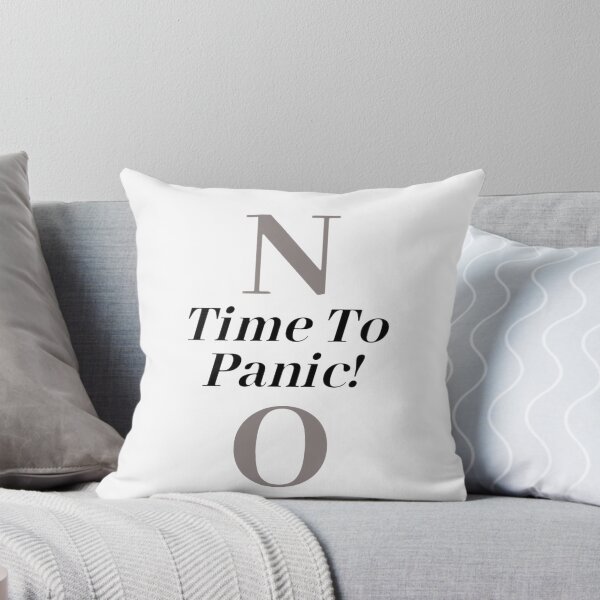 Item preview, No Time To Panic! designed and sold by KingsManKind.
