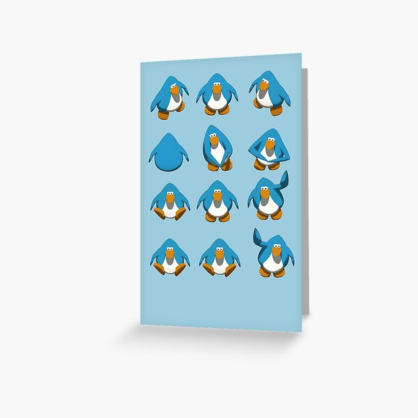 Club Penguin Greeting Cards for Sale | Redbubble