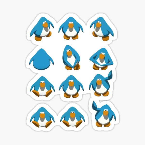 Club Penguin Club Penguin Dance Sticker - Club Penguin Club