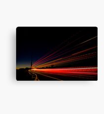 Tail Lights Canvas Print