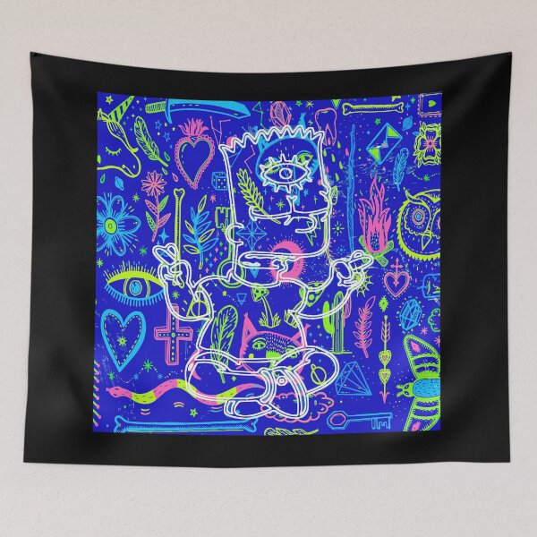 Item preview, Trippy Third Eye Bart designed and sold by Mystikos Art.