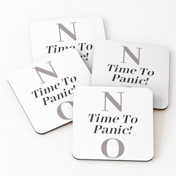 Item preview, No Time To Panic! designed and sold by KingsManKind.