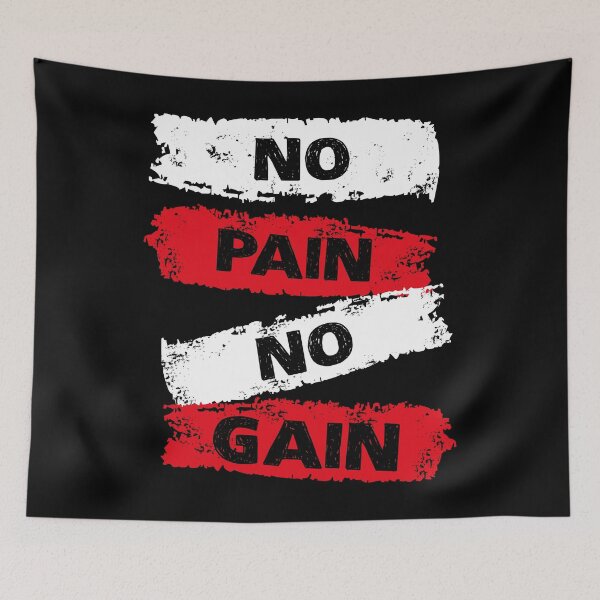 Item preview, No pain no gain designed and sold by favoritequotes.