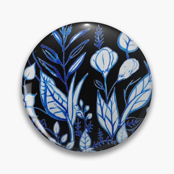Item preview, Blue flowers designed and sold by Jennystorch.