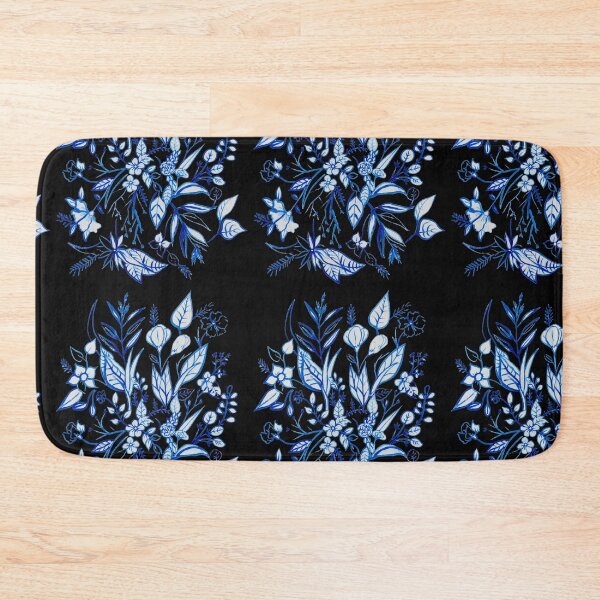 Item preview, Blue flowers designed and sold by Jennystorch.