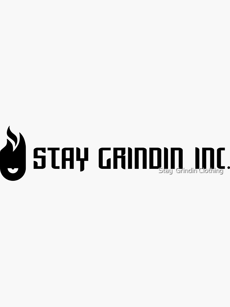 Stay Grindin Inc. - Primary Logo by omegared17