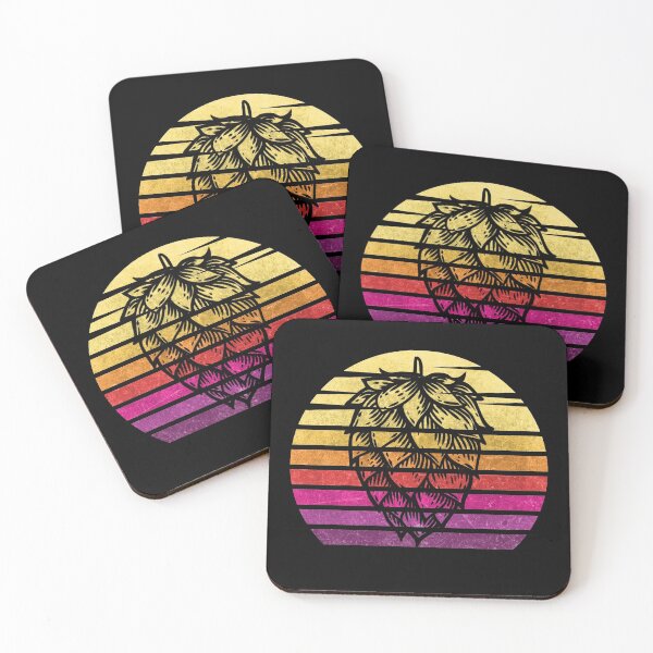 Item preview, Retro Sunset Beer Hops designed and sold by Byfab.