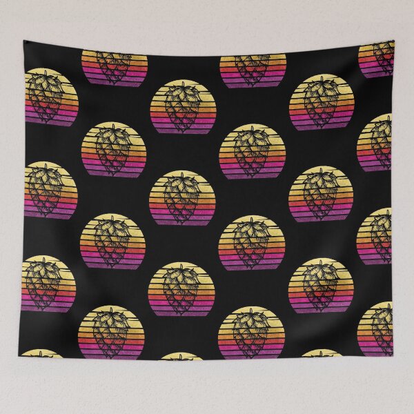 Item preview, Retro Sunset Beer Hops designed and sold by Byfab.