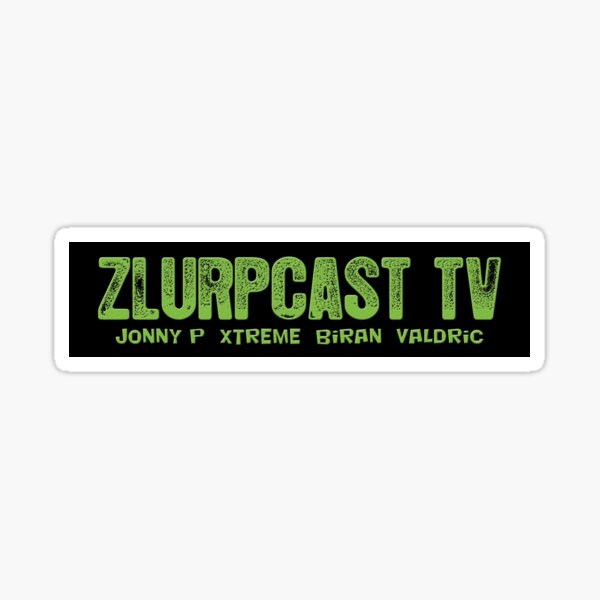 Zlurpcast TV Hosts Sticker